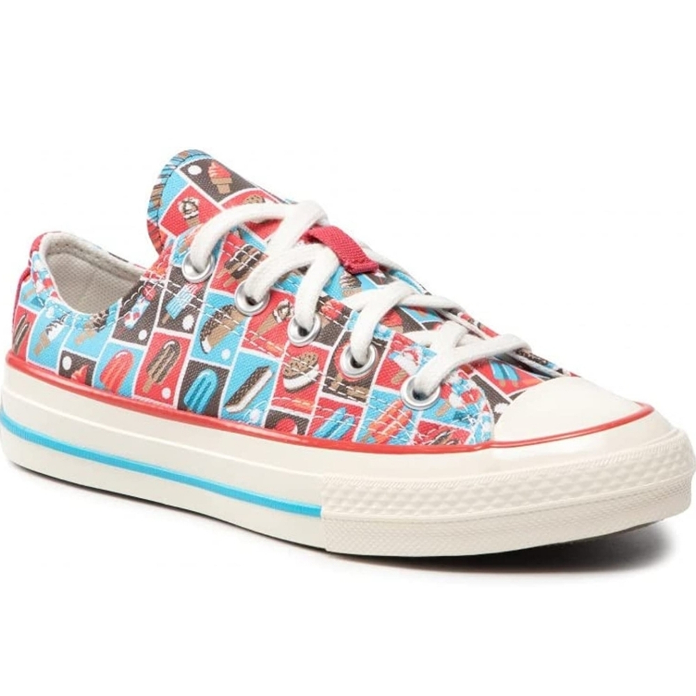 Converse Chuck 70 Frozen treats kids shoes.